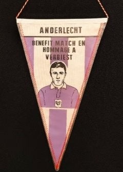 1960s vaantje voetbal benefiet Verbiest rsca rsc anderlecht, Verzamelen, Ophalen of Verzenden