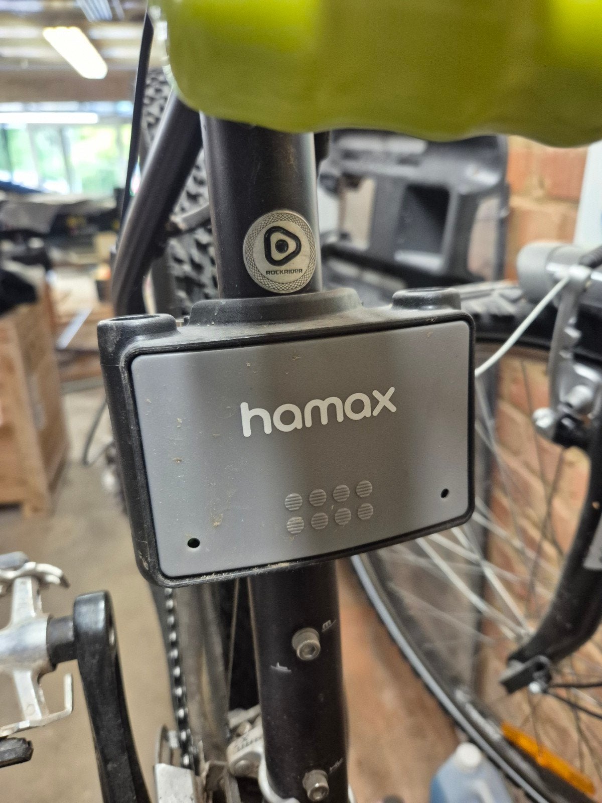 HAMAX Porte bébé velo, Vélos & Vélomoteurs, Repose-pieds, Comme neuf, Enlèvement, Hamax