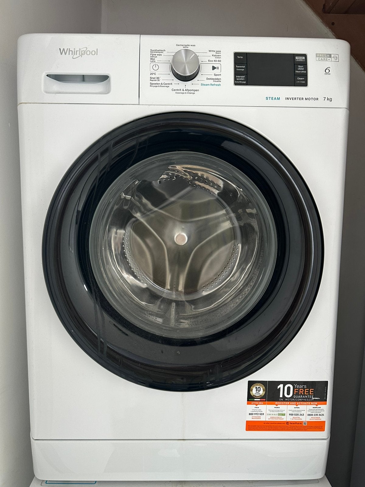 Wasmachine whirlpool zgan, Ophalen, Zo goed als nieuw