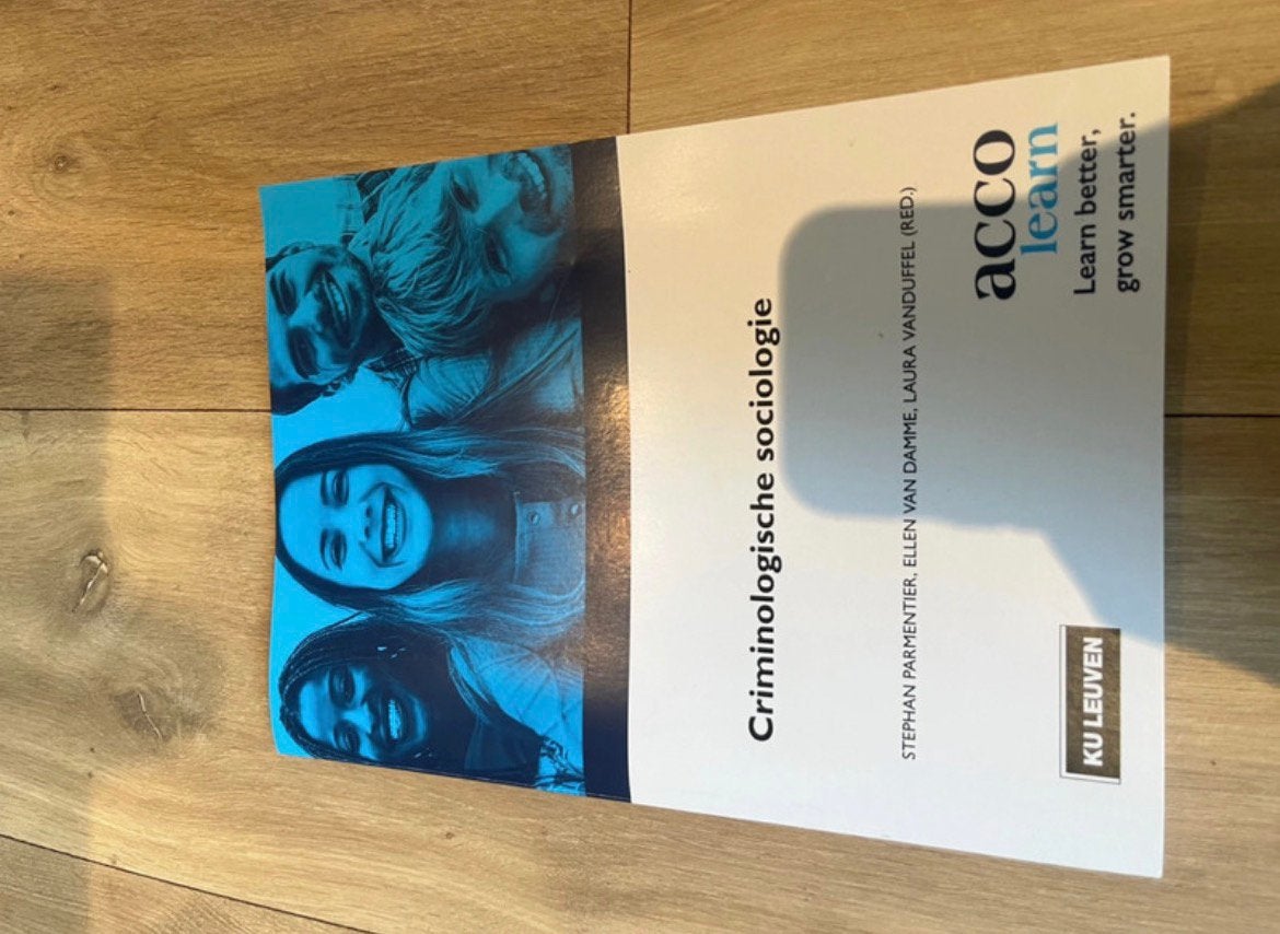Criminologische Sociologie (Criminologie Leuven), Boeken, Studieboeken en Cursussen, Nieuw, Overige niveaus, Verzenden