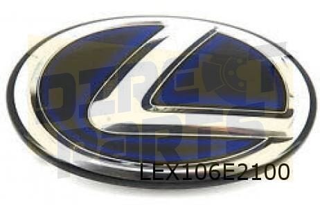 Lexus embleem logo ''Lexus'' (versie Hybrid) achterzijde Ori, -, Verzenden, -, Nieuw