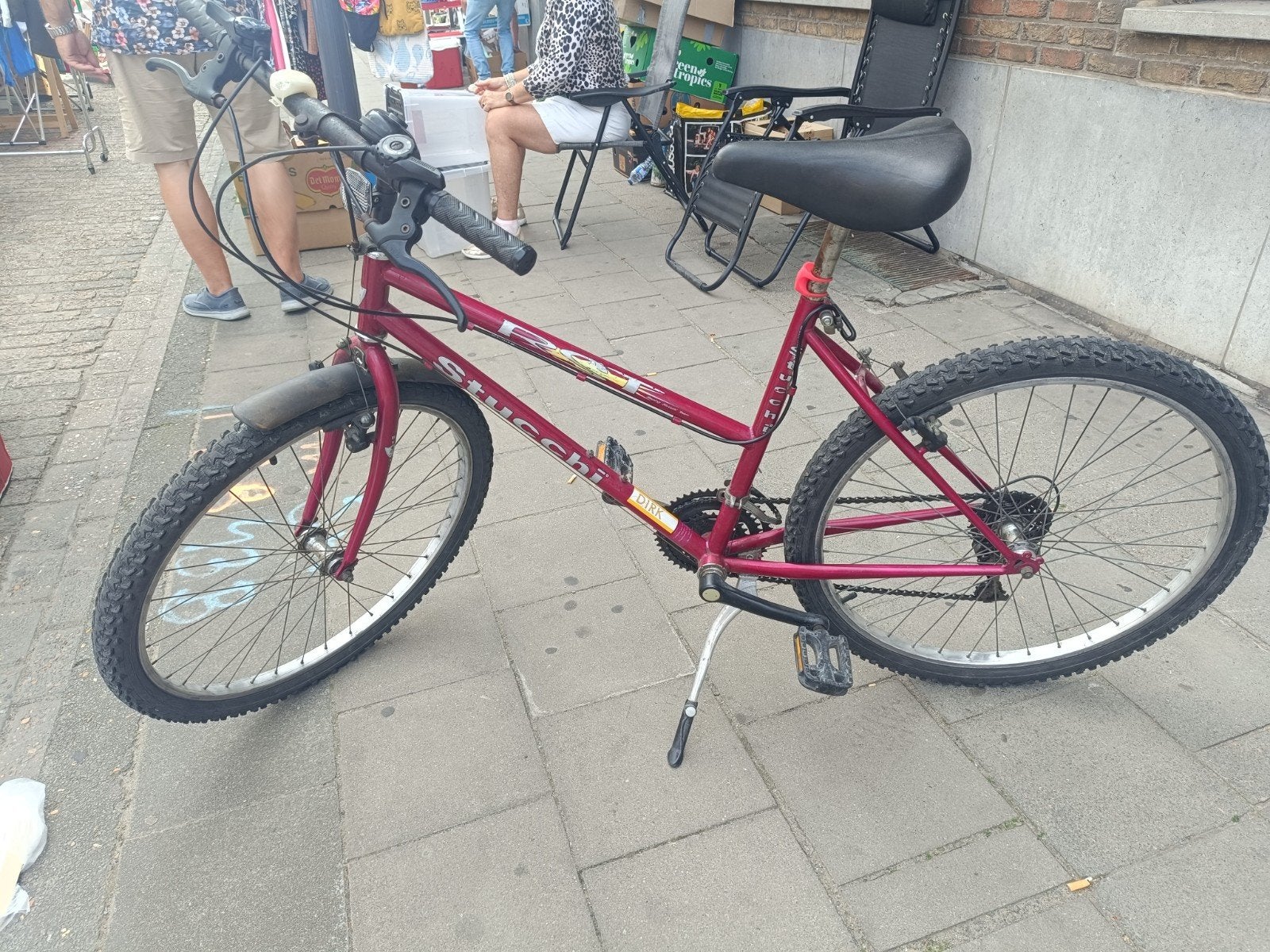 fiets in perfecte staat, Enlèvement
