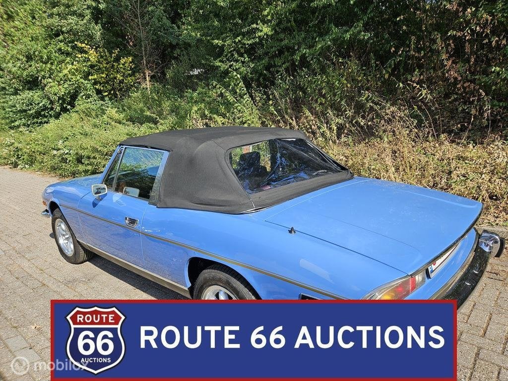 Triumph Stag | 1974 | Route 66 Auctions, Triumph, Zwart, Bedrijf, Handgeschakeld