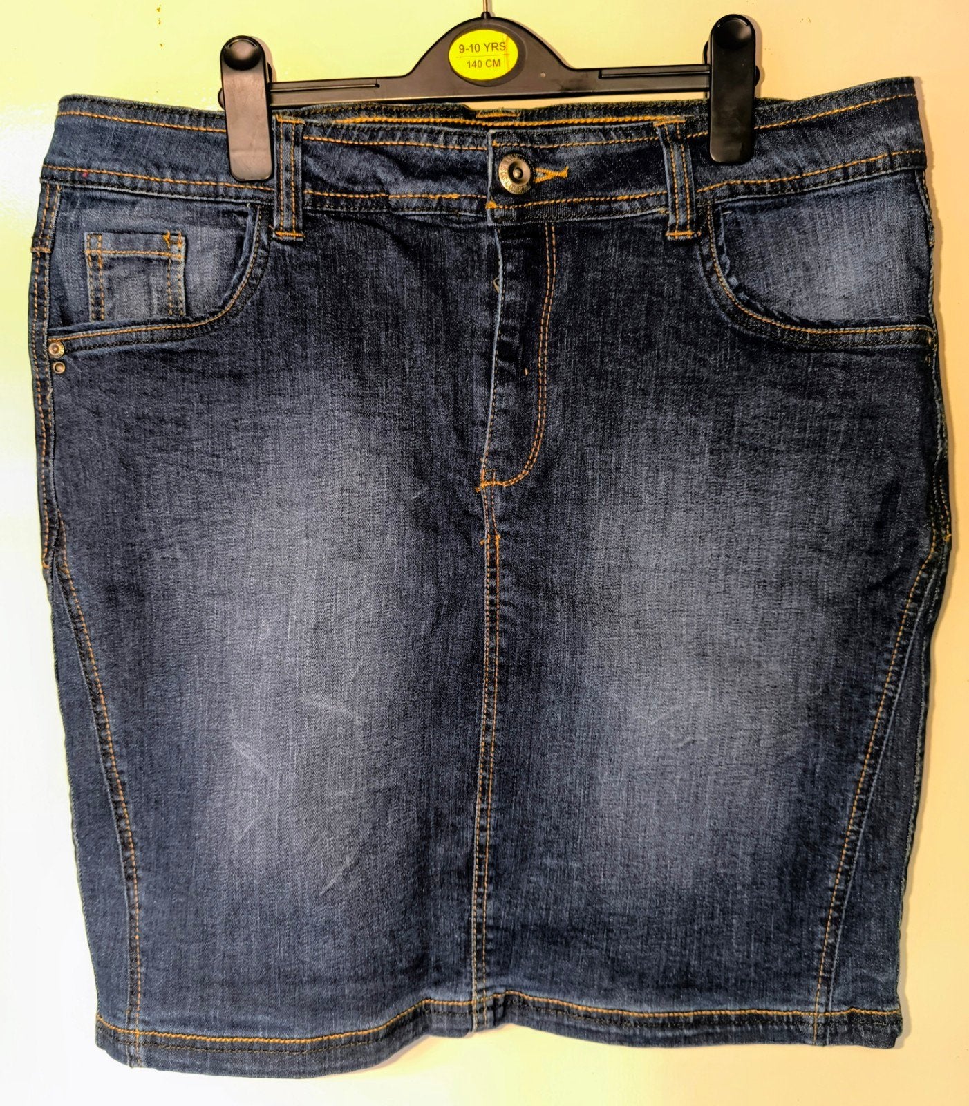 Minirok van spijkerstof., Kleding | Dames, Blauw, Maat 46/48 (XL) of groter, Nieuw, Ophalen of Verzenden