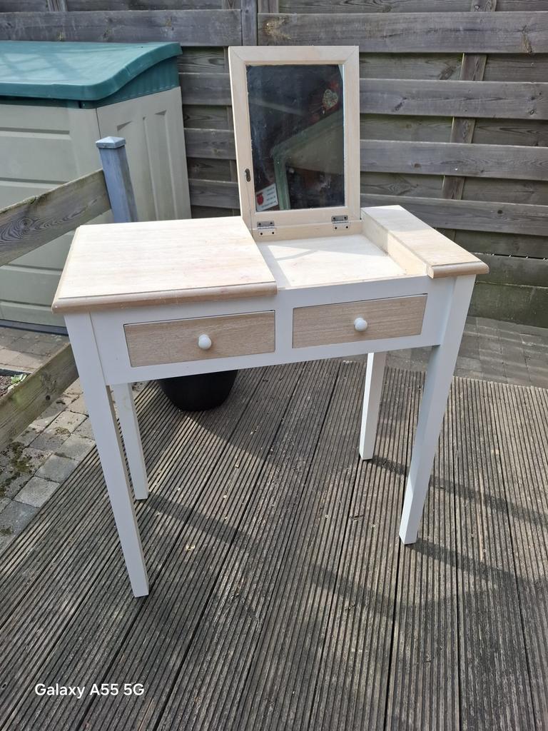Make up tafel, Moins de 100 cm, Enlèvement, Utilisé, 50 à 100 cm