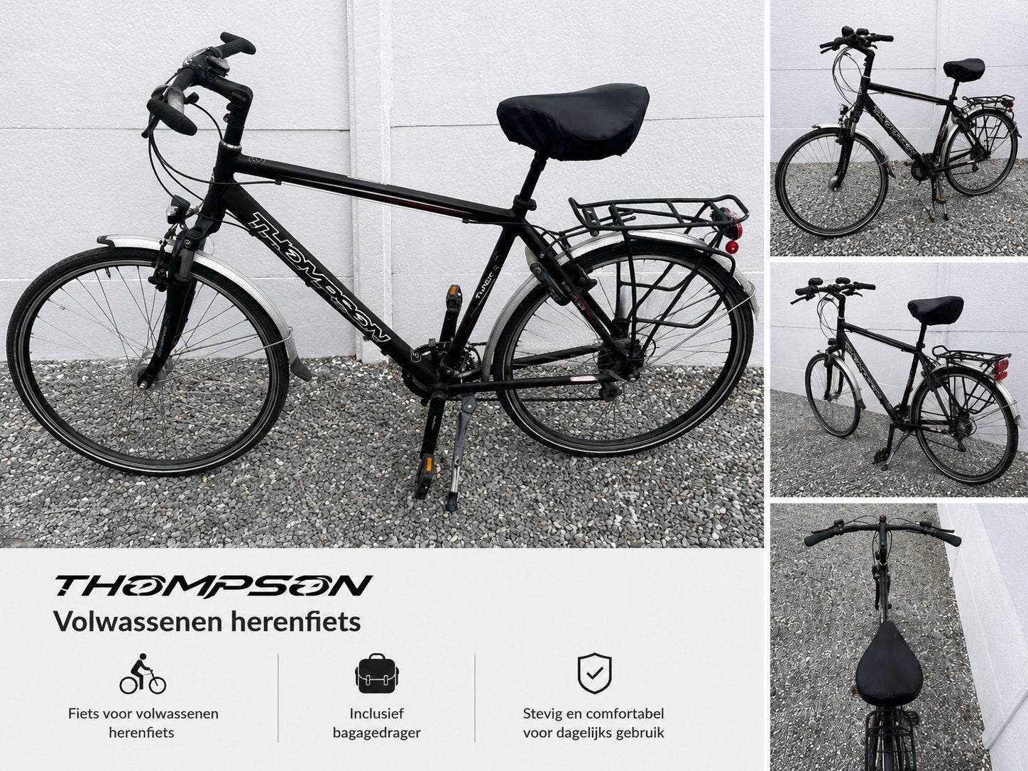 THOMPSON HERENFIETS, Fietsen en Brommers, Ophalen, Zo goed als nieuw
