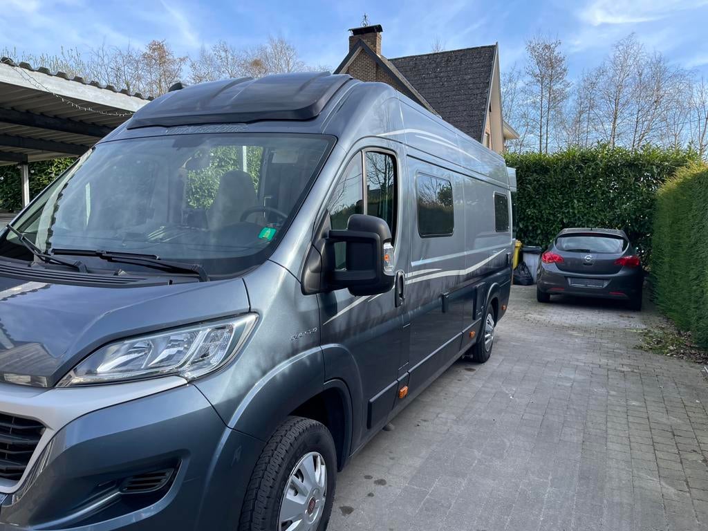 Fiat ducato font vendome campervan, Caravans en Kamperen, Mobilhomes, Buitenlamp, Fiat, Tot en met 2, 6 tot 7 meter