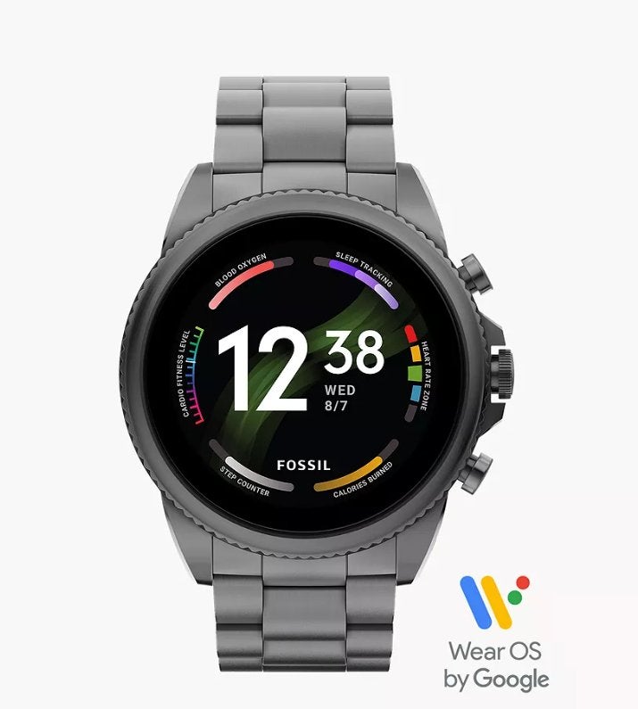 Smartwatch Fossil Gen 6, Gris, Enlèvement ou Envoi, Fossil, Comme neuf