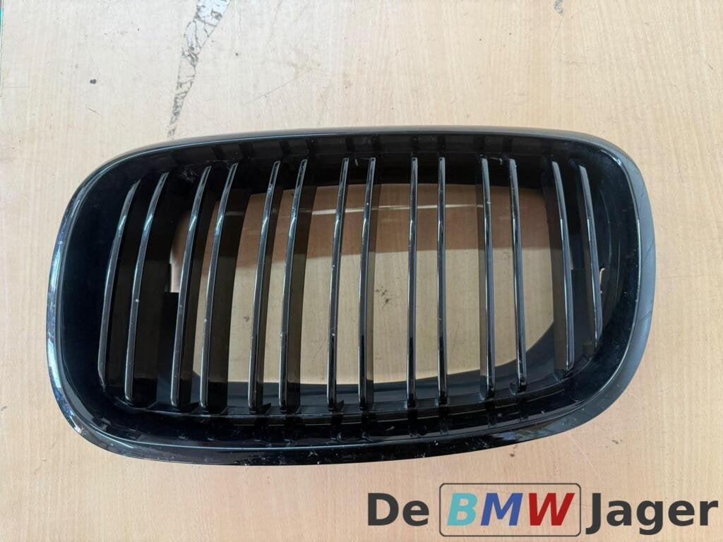 Grill links zwart BMW X5 E70 & LCI X6 E71 E72 51137171395, Gebruikt, Ophalen of Verzenden, BMW, BMW