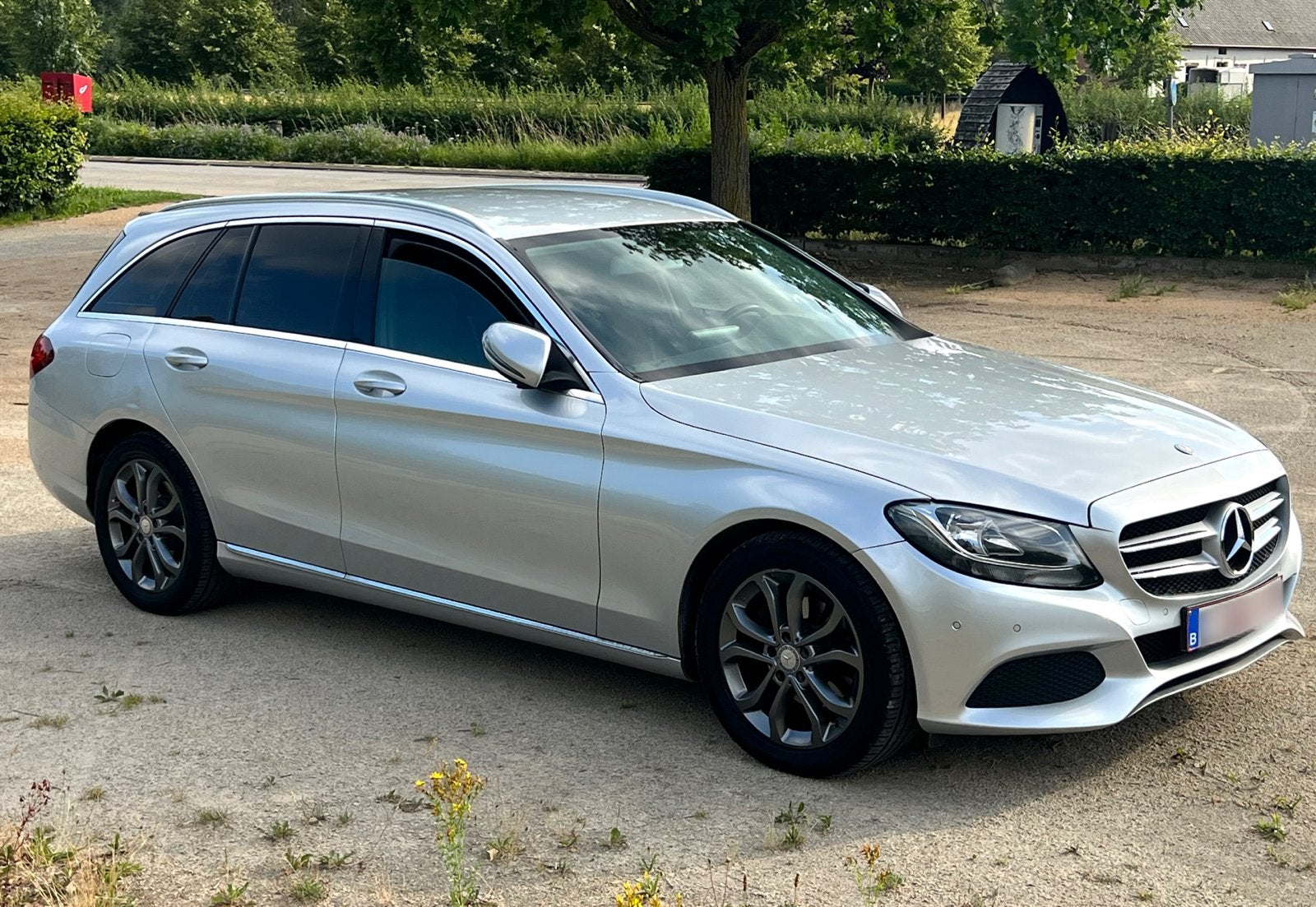 Mercedes-Benz C200d BlueTEC, Autos, Argent ou Gris, Euro 6, Noir, 5 portes