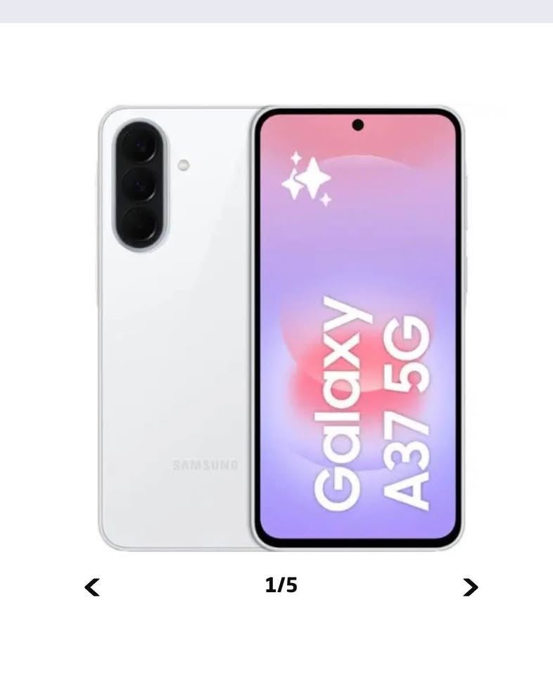 SAMSUNG GALAXY A 37 NIEUW, Telecommunicatie, Ophalen, Wit, Touchscreen, Zo goed als nieuw