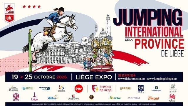 2 Places pour Jumping International" de la Province de Liège, Tickets & Billets, Deux personnes, Plusieurs jours