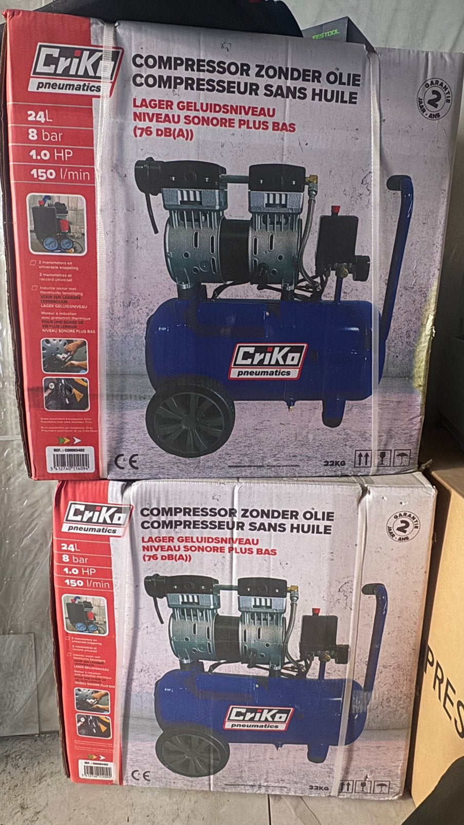 Compressor, Verzamelen, Ophalen, Zo goed als nieuw