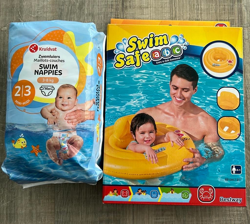 Bestway Swim Safe ABC Wondersplash Babyzwemzitje (Step A)., Kinderen en Baby's, Jongen of Meisje, One size, Nieuw, Ophalen of Verzenden