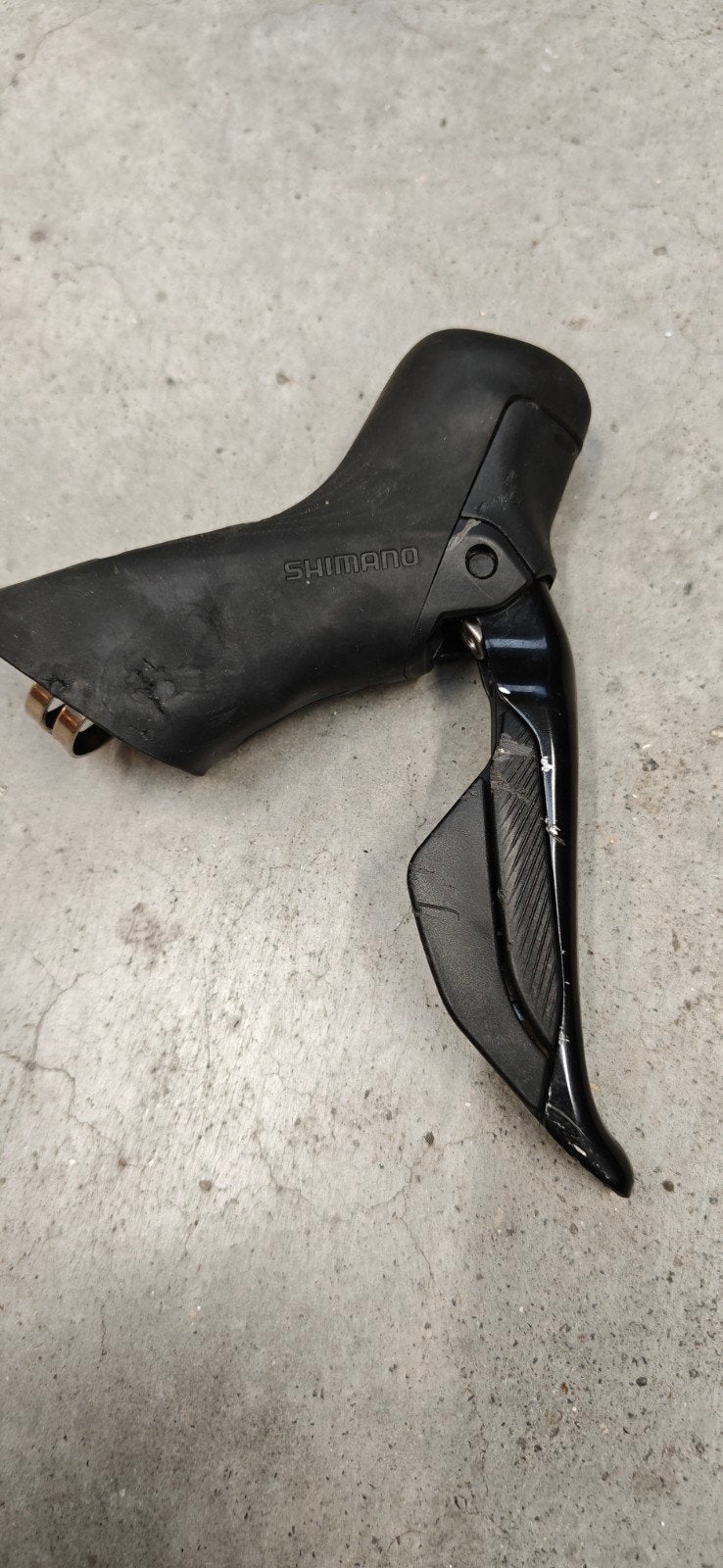 Shimano 105 Di2 12 speed shifter disc, Gebruikt, Ophalen of Verzenden, Derailleur of Ketting, Aluminium