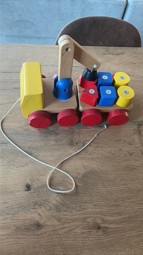 UPPSTÅ Hijskraan met blokken, Ophalen
