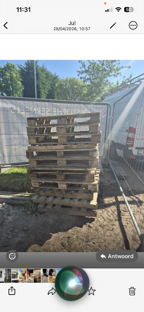 gratis paletten, Doe-het-zelf en Bouw, Ophalen