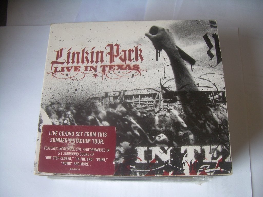 CD + DVD - LINKIN PARK - LIVE IN TEXAS, Eerste persing, Pop, Ophalen of Verzenden, Zo goed als nieuw