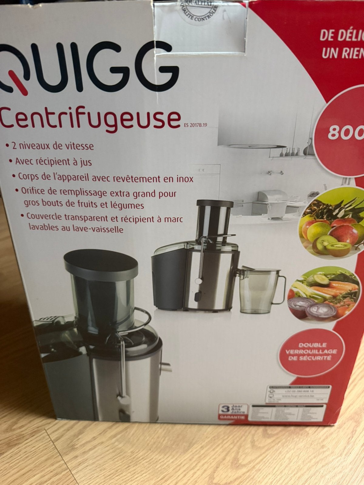Sapcentrifuge nieuw in de doos, Electroménager, Enlèvement, Neuf, Presse-agrumes