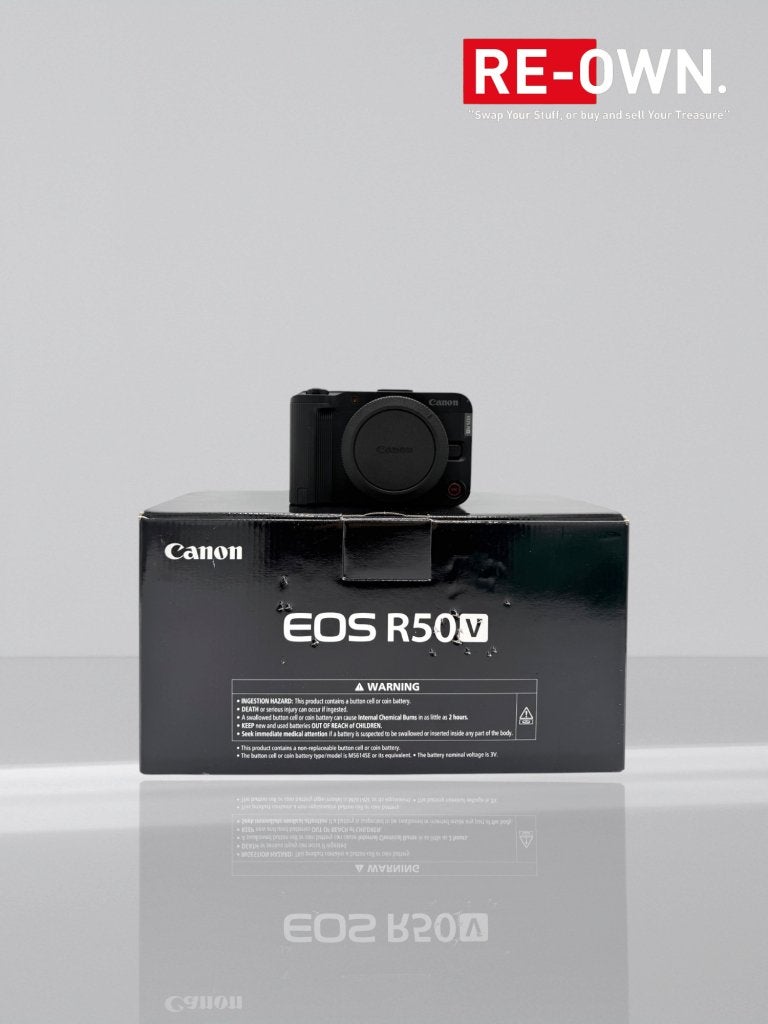 CANON EOS R50 V | NIEUWSTAAT | DOOS | 412 CLICKS | GARANTIE