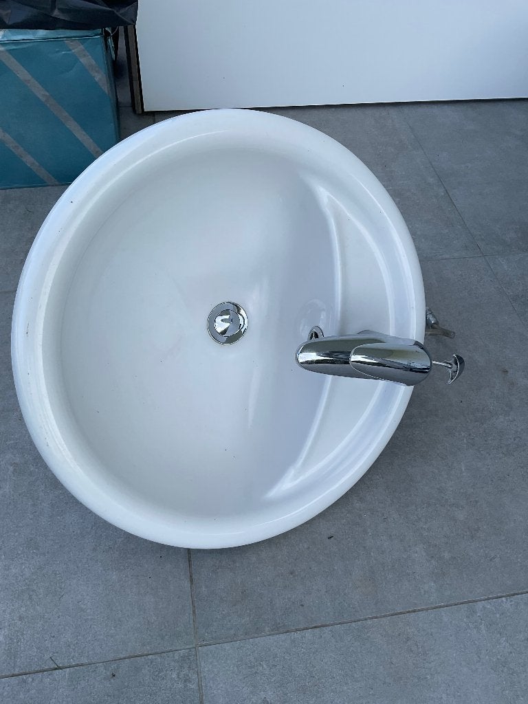 Lavabo, Doe-het-zelf en Bouw, Ophalen, Gebruikt, Kraan