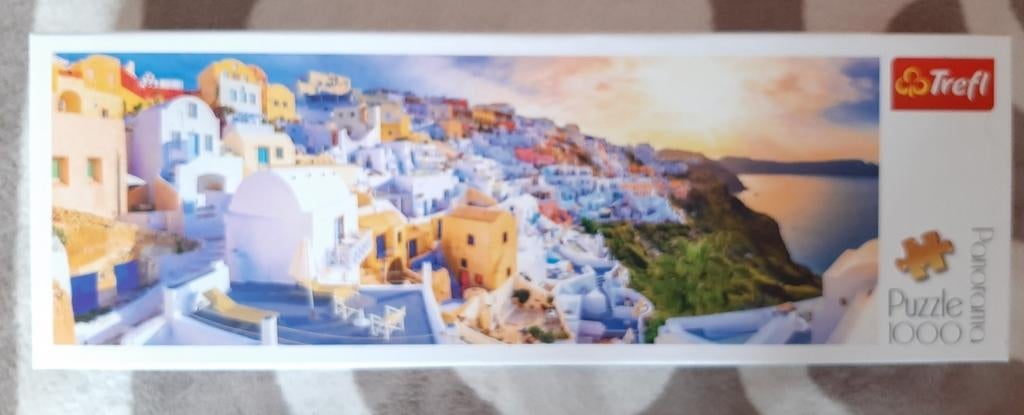 Panoramapuzzel, 1000 stukjes, compleet, Ophalen of Verzenden, 500 t/m 1500 stukjes, Zo goed als nieuw, Legpuzzel