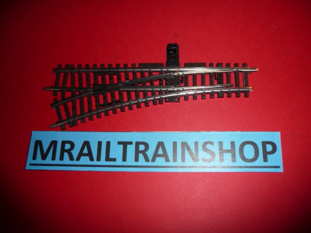2265 MARKLIN HO-K-switch manuel gauche coude 22 rail 30's, Enlèvement ou Envoi, Courant alternatif, Rails, Comme neuf