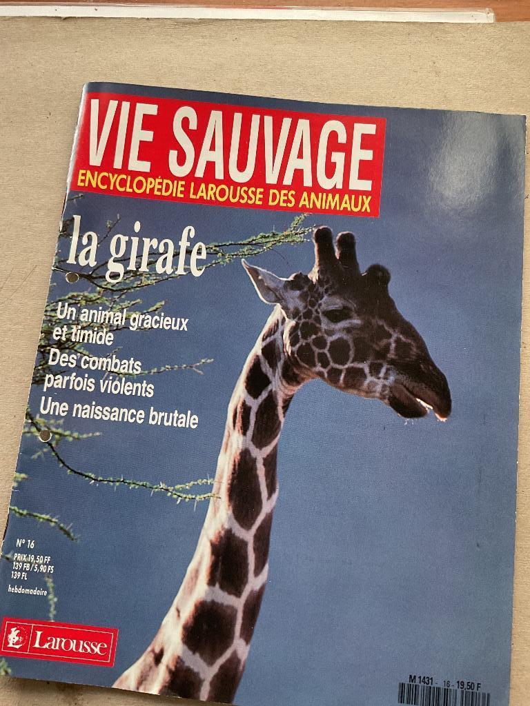 VIE SAUVAGE encyclopédie des animaux, Livres, Encyclopédies, Enlèvement, Utilisé, Animaux