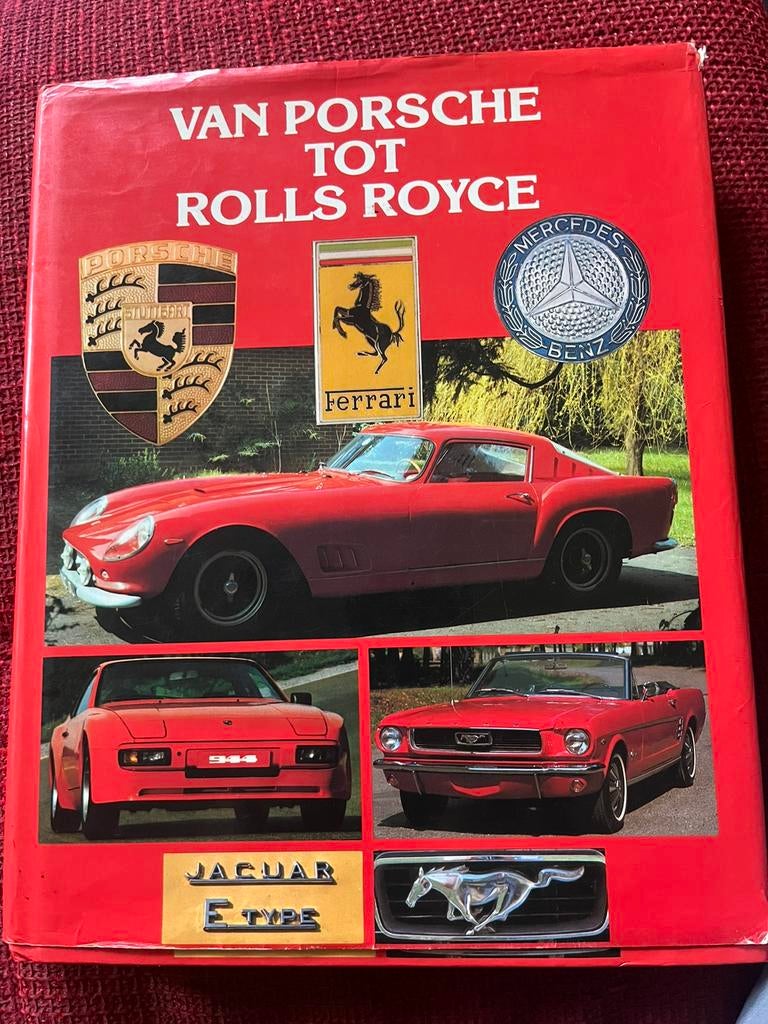 Boek van Porsche tot Rolls Royce, Livres, Autos | Livres, Enlèvement ou Envoi, Comme neuf, Porsche
