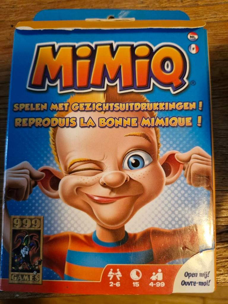 Mimiq, 999 games, 4+, 2-6 spelers, Hobby en Vrije tijd, Gezelschapsspellen | Kaartspellen, Ophalen of Verzenden
