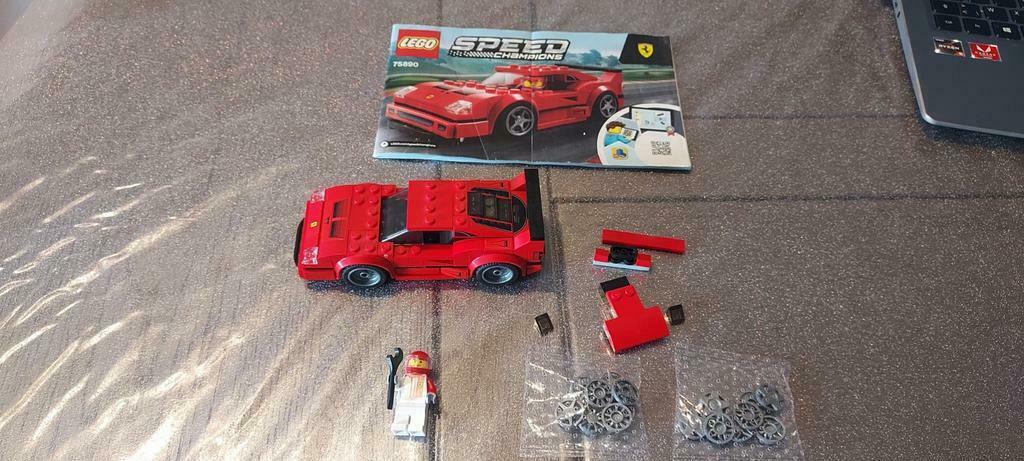 lego 75890 speed champions, Ophalen of Verzenden, Gebruikt, Complete set, Lego