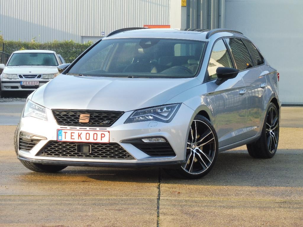 Seat Leon ST Cupra, 2.0TSI, 4Drive, 2018, Automaat, Pano,..., Auto's, Automaat, Zwart, 4 cilinders, Leon