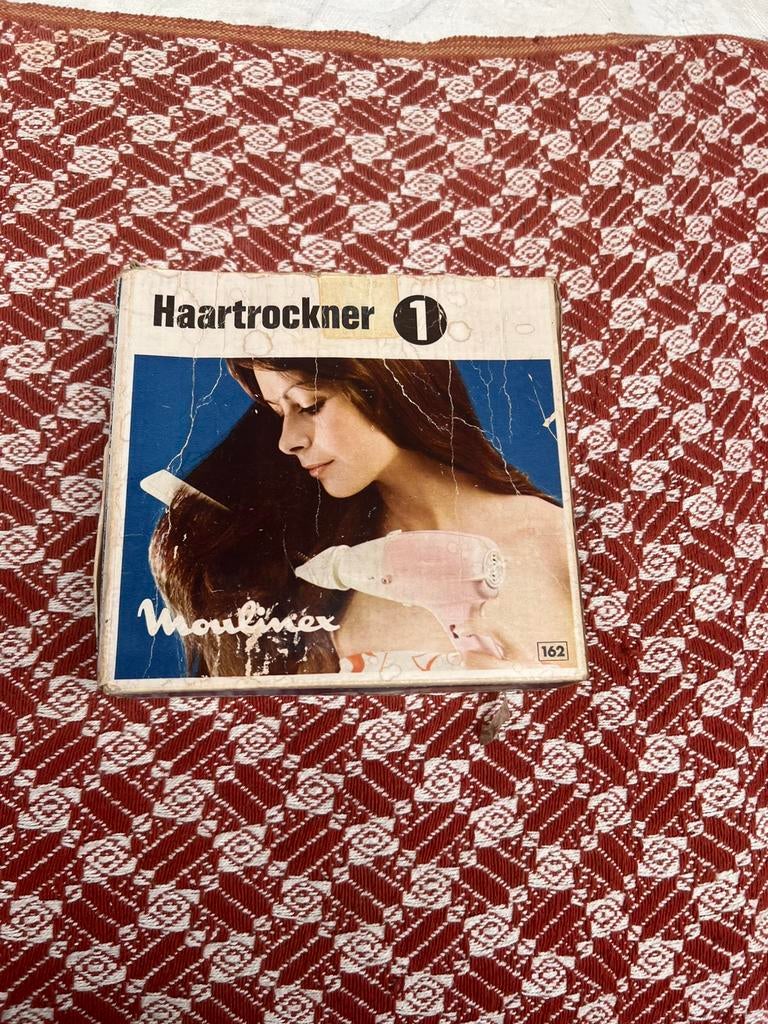 Vintage haardroger Moulinex, Enlèvement, Comme neuf, Soin des cheveux