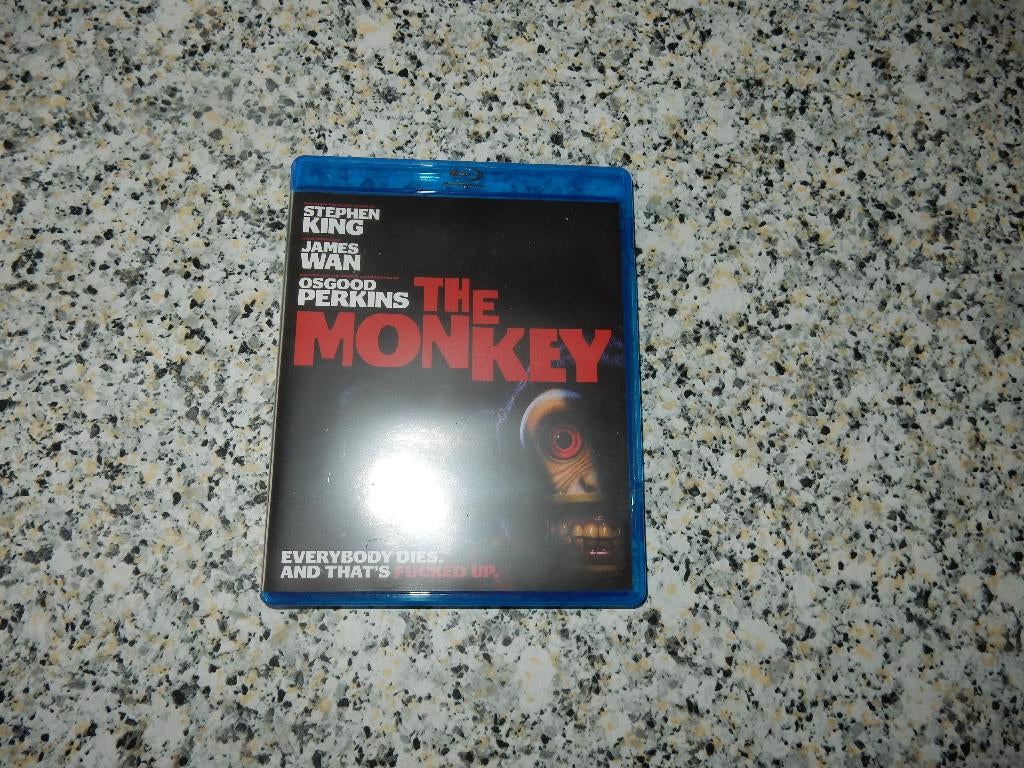 nr.1888- Blu-ray: the monkey - horror, Ophalen of Verzenden, Zo goed als nieuw, Horror