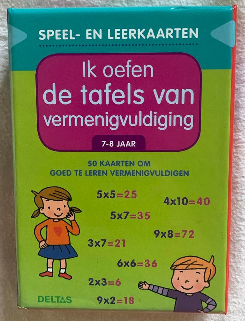 Ik oefen de tafels van vermenigvuldiging 7-8 jaar, Enfants & Bébés, Jouets | Éducatifs & Créatifs, Comme neuf, Enlèvement
