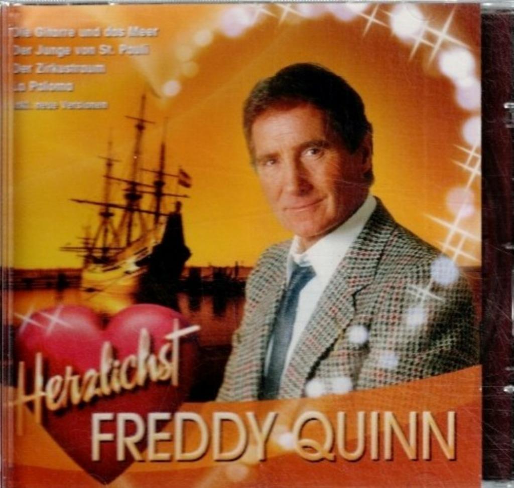 cd   -   Freddy Quinn – Herzlichst, Enlèvement ou Envoi