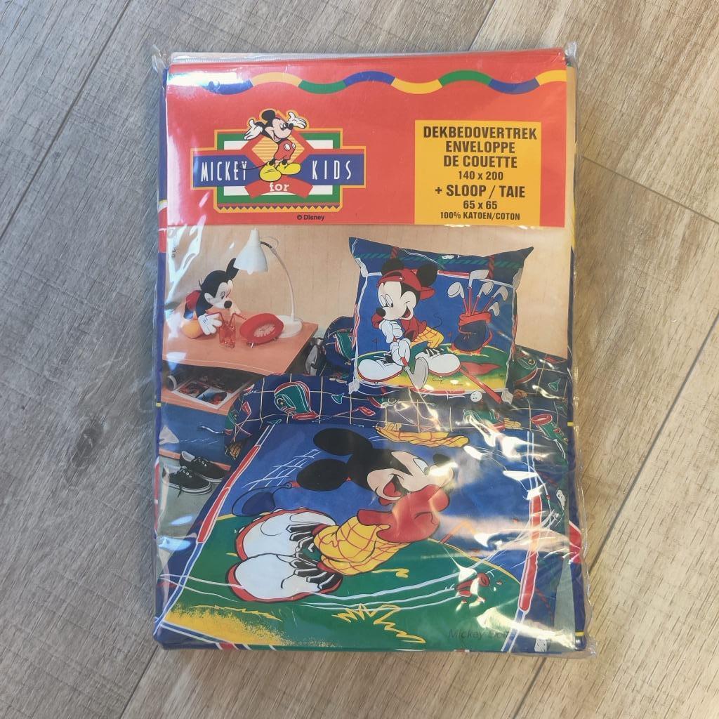 Mickey Mouse 1 persoons dekbedovertrek, Ophalen, Overige kleuren, Jongetje of Meisje, Dekbedovertrek
