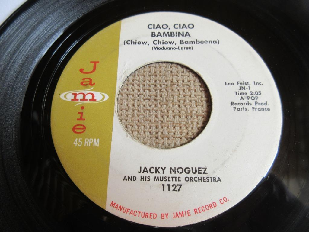 Jacky Noguez - Ciao, Ciao Bambina / De Serait Dommage M-, Ophalen of Verzenden, Voor 1960, Gebruikt