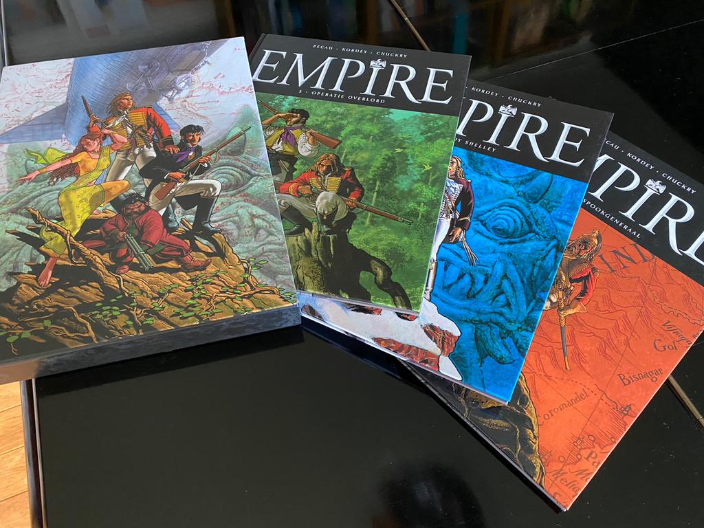 Empire 1-3 met box, Boeken, Complete serie of reeks, Nieuw, Ophalen of Verzenden, Pécau