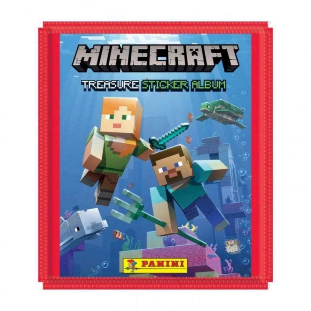 Losse stickers Panini Minecraft, Ophalen of Verzenden, Nieuw