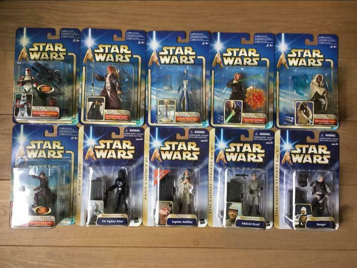 Star wars SAGA CANADIAN variants & ´04#14>´04#17, Ophalen of Verzenden, Nieuw, Actiefiguurtje