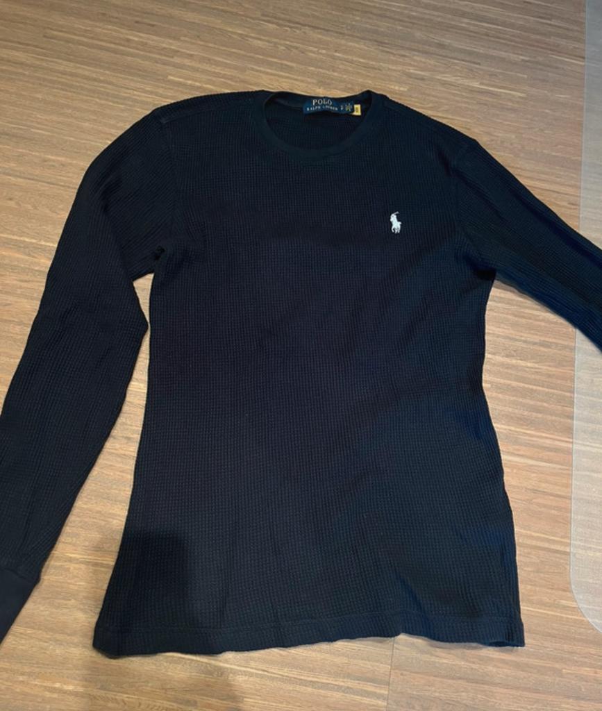 Trui polo ralph lauren, Ophalen of Verzenden, Zo goed als nieuw, Maat 46 (S) of kleiner, Blauw