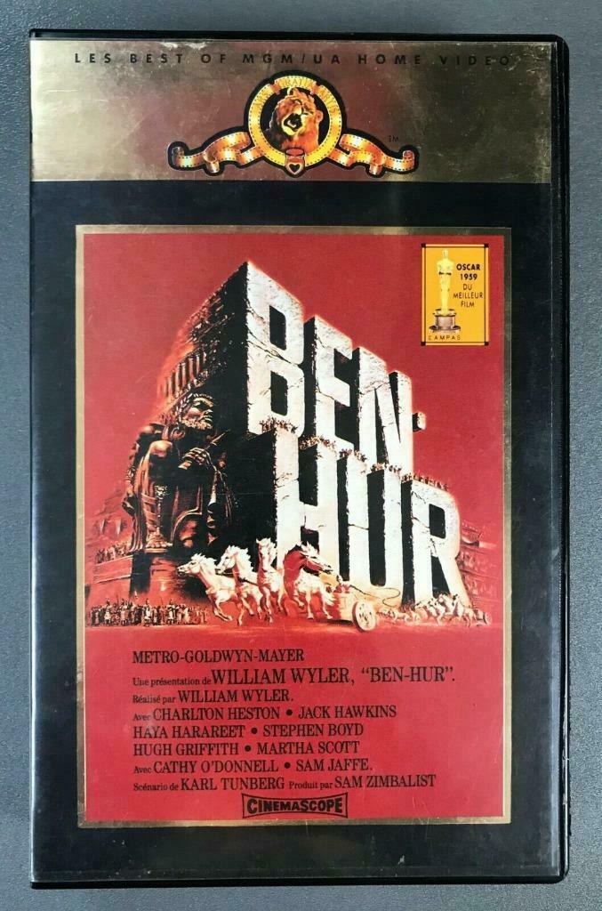 VHS Ben - Hur, Alle leeftijden, Ophalen of Verzenden, Gebruikt, Actie en Avontuur