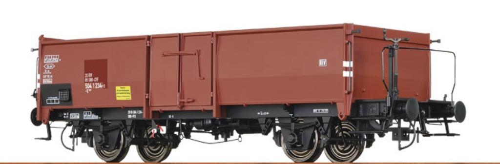 BRAWA 37011 Wagon de fret ouvert CFF échelle 0 NOUVEAU!!!, Neuf, Autres marques, Analogique, Wagon