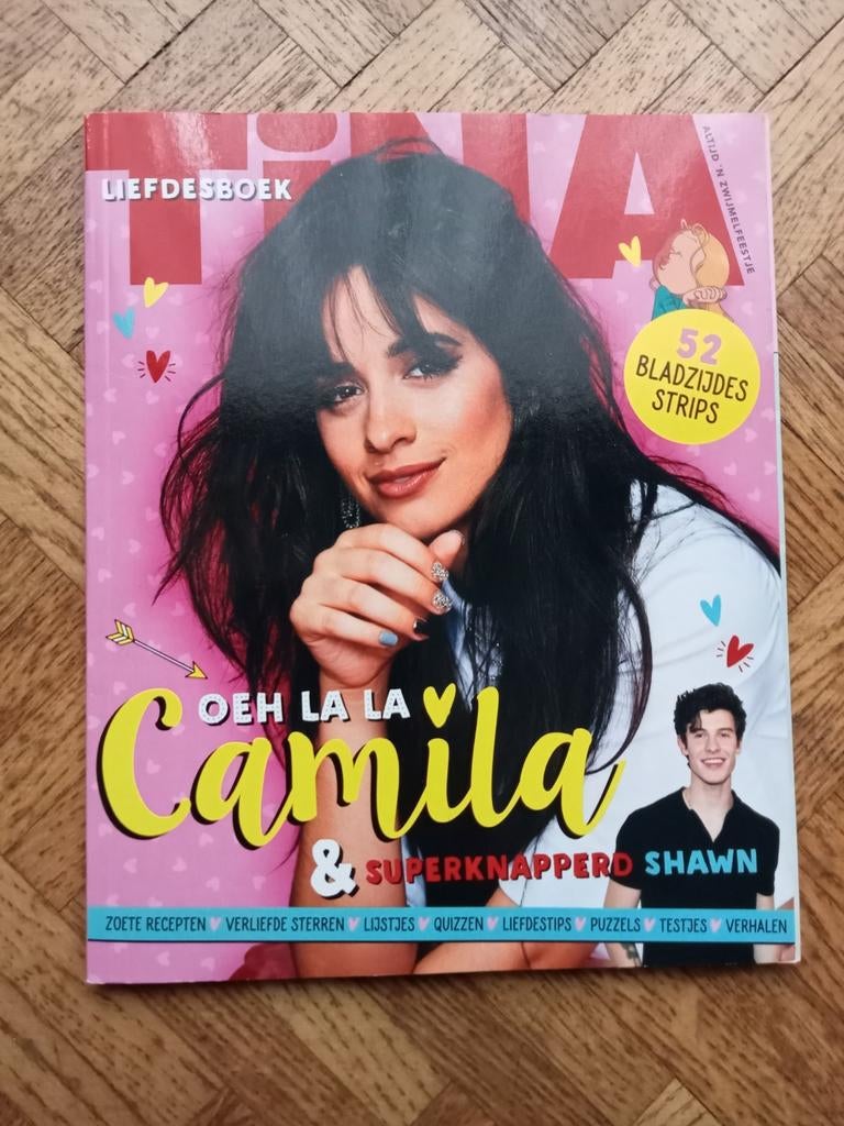 Tina Liefdesboek: Oeh la la Camila & Superknapperd Shawn, Boeken, Ophalen of Verzenden, Gelezen