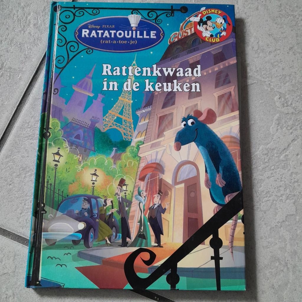 Ratatouille...Disney + cd, Boeken, Kinderboeken | Jeugd | onder 10 jaar, Ophalen, Gelezen