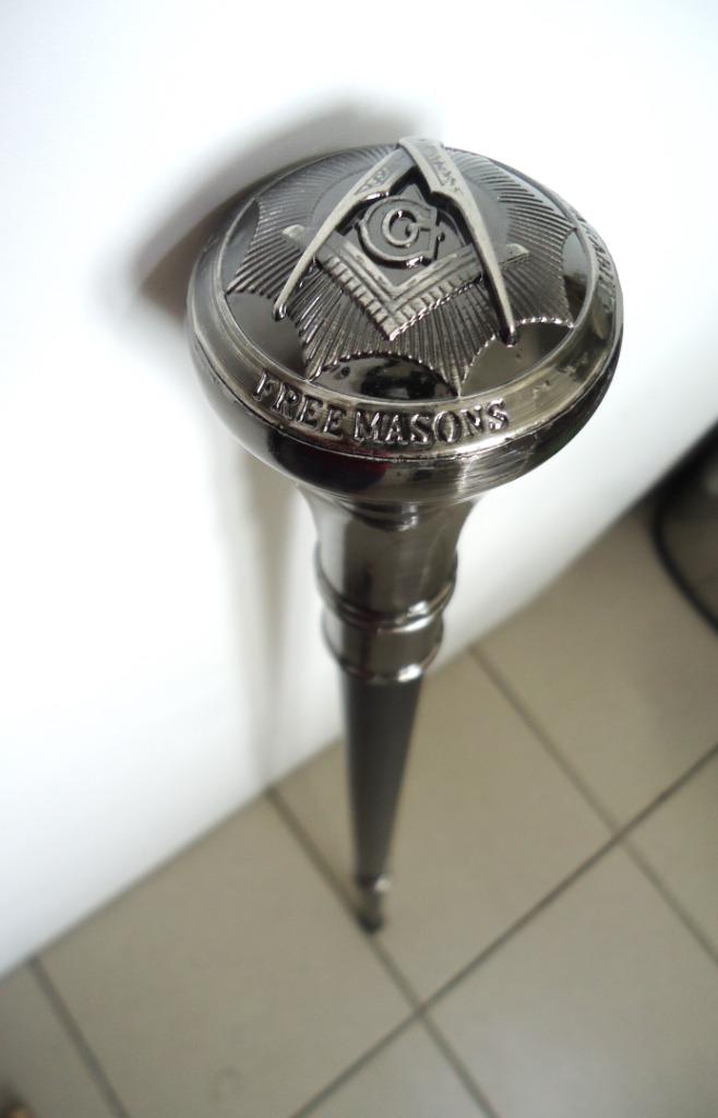 Wandelstok Vrijmetselaars oud Zilver 😍🎁💑👌, Ophalen of Verzenden, Verstelbaar, Nieuw