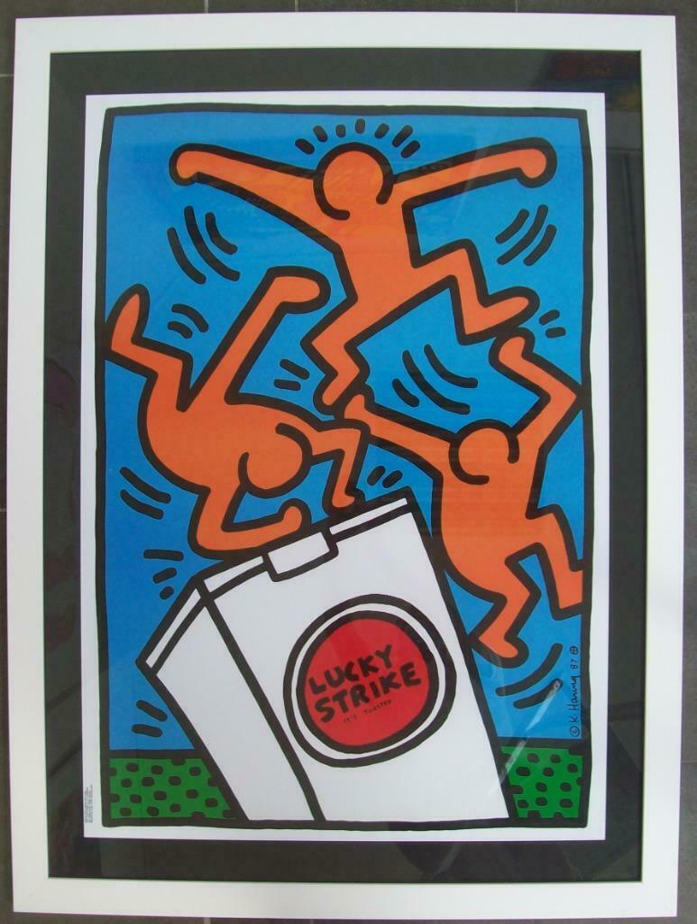 "Lucky Strike 1987" - Keith Haring, Enlèvement ou Envoi