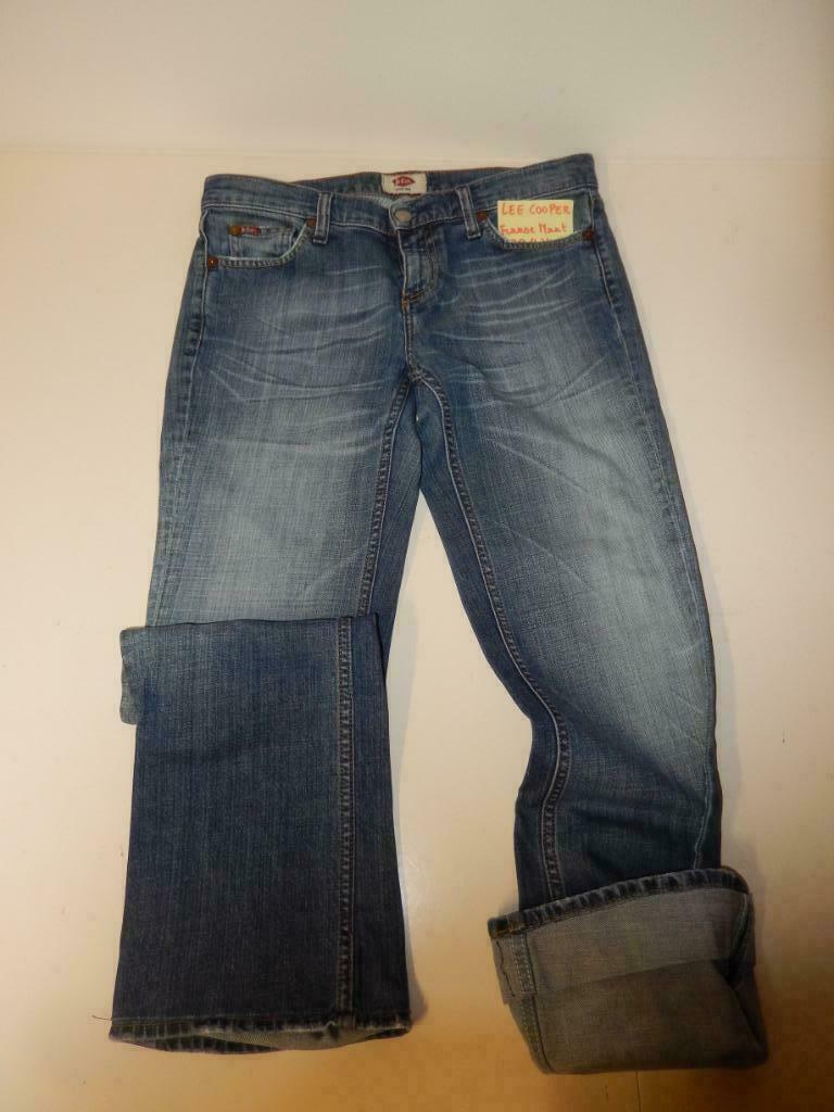 1 blauwe damesjeansbroeken 'LEE COOPER', Ophalen of Verzenden, Gedragen, Blauw, Overige jeansmaten