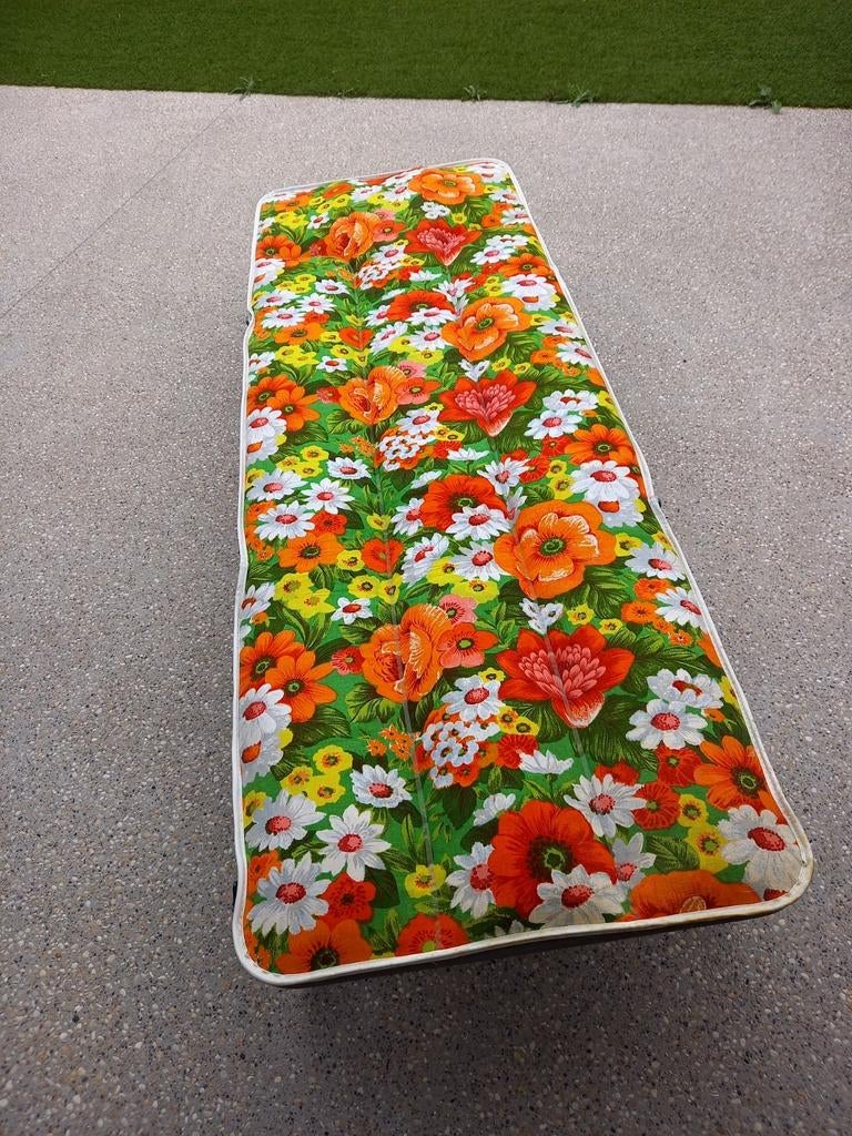 Zeer stevig veldbed 200x70cm merk Kurz (D)., Tuin en Terras, Ophalen, Gebruikt, Verstelbaar